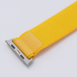 Pasek Nylonowy do Apple Watch 1/2/3/4/5/6/7/8/9/10/11/SE Ultra 1/2/3 42/44/45/46/49mm, Żółty