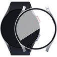 2w1 Etui + Szkło Hartowane do Samsung Galaxy Watch 5 40mm, Srebrne