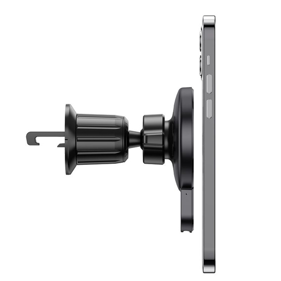 Uchwyt indukcyjny Hoco CA85 do samochodu z MagSafe 15W do kratki - czarny