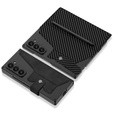 Etui portfelowe z klapką do Samsung Galaxy Z Fold 7 5G – carbon czarne