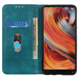 Etui do Samsung Galaxy A56 5G, Wallet Litchi Leather, zielone