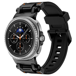 Pasek Silikonowy do Samsung Galaxy Watch 8 / 8 Classic, Czarny