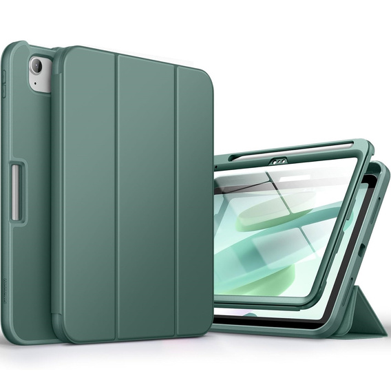 Etui ochronne do iPada 11" 2025 A16 (11 gen.) / 10.9" 2022 (10 gen.), Suritch Full Body, zielone