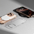 Etui do iPhone 16 Pro Max, ERBORD Slim, przezroczyste + Szkło 9H