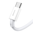 Baseus kabel Superior 1 m USB-A na USB-C 66 W - Biały