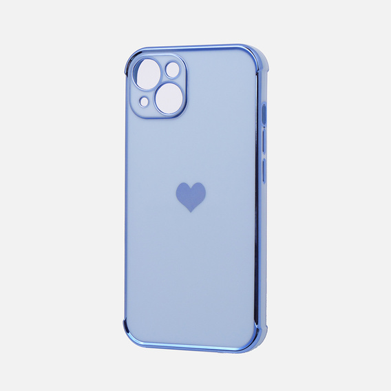 Etui do Apple iPhone 13, Electro heart, niebieskie