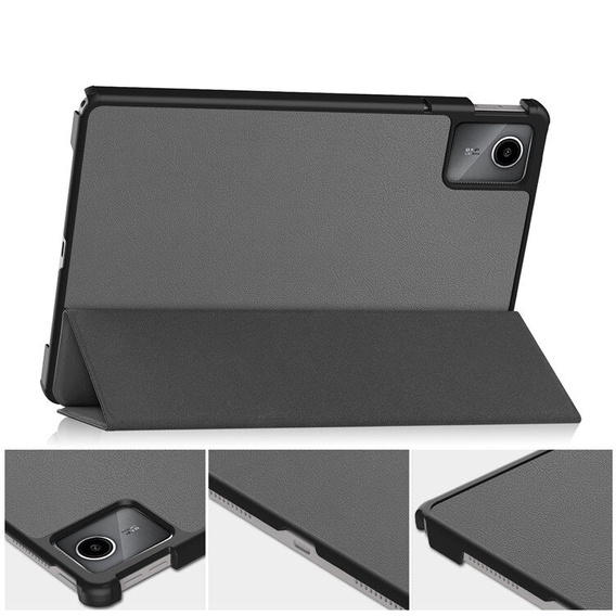 Etui do Lenovo Tab M11, Smartcase, szare