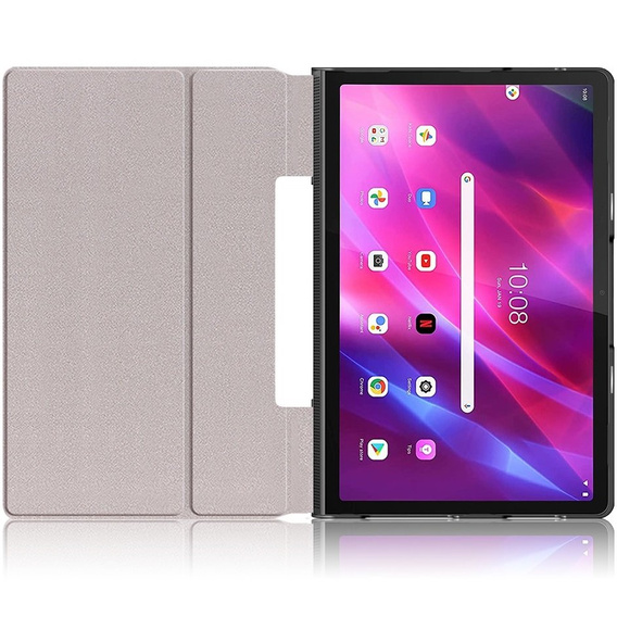 Etui do Lenovo Yoga Tab 11 2021 YT-J706X J706 F/L, Drzewa nad jeziorem