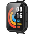 2w1 Etui silikonowe z osłoną na ekran dof Xiaomi Redmi Watch 2 Lite, Czarne