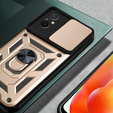 Etui pancerne do Xiaomi Redmi 12C, CamShield Slide, złote