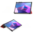 Etui do Lenovo Tab P11 Pro Gen 2 TB132FU TB132XU 11.2", Trójdzielne z miejscem na rysik, Czerwone