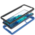 Etui do Samsung Galaxy S20 FE, Shockproof, z folią, granatowe