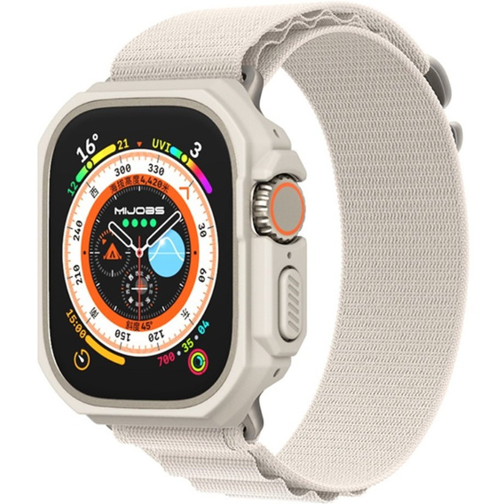 Etui do Apple Watch Ultra 49mm, Szare