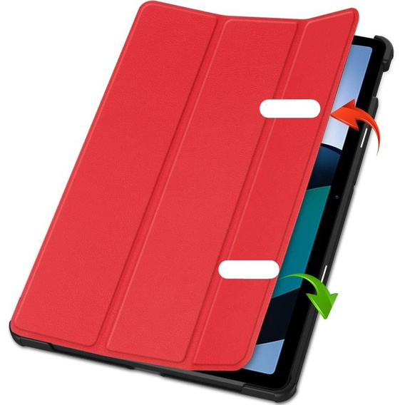 Etui do Xiaomi Redmi Pad SE 11", Smartcase, czerwone