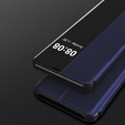 Etui z klapką do Xiaomi Redmi Note 15 5G / Poco M8 5G, Side View, niebieskie