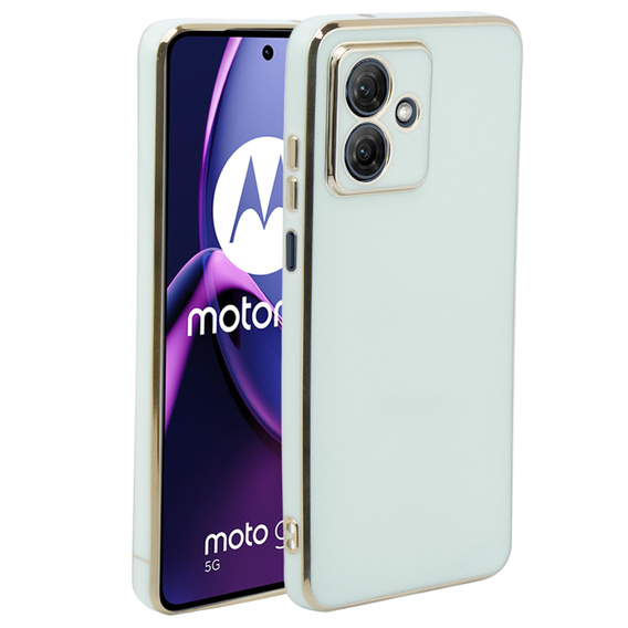 Etui do Motorola Moto G54 5G, Glamour CamShield, miętowe