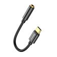 Baseus Przejściówka adapter przewód audio USB-C do mini jack 3,5mm