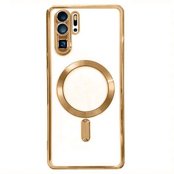 Etui do Huawei P30 Pro, MagSafe Hybrid, złote