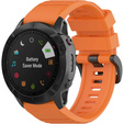 Pasek Silikonowy QuickFit do Garmin Fenix 22mm, Pomarańczowy