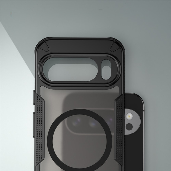 Etui Matt Case do Google Pixel 10 Pro, do MagSafe, wzmocnione, matowe czarne
