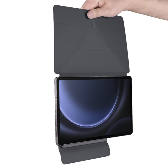 Magnetyczne etui origami do Samsung Galaxy Tab S10 Lite / S10 FE / S9 FE / S9 – czarne