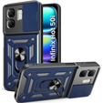 Etui pancerne do Infinix Hot 50i 4G, CamShield Slide, niebieskie