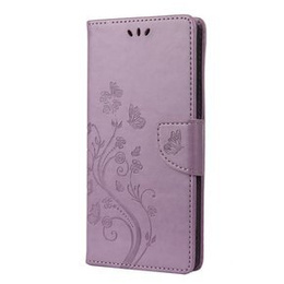 Etui z klapką do Samsung Galaxy S20 FE, Butterfly, fioletowe