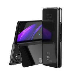 Etui do Samsung Galaxy Z Fold 2 5G, Clear View, czarne
