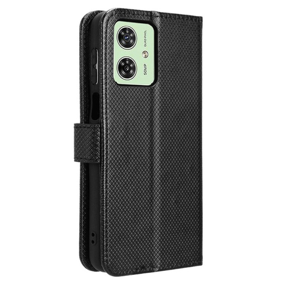 Etui z klapką do Motorola Moto G54 5G, Smart Magnet, czarne