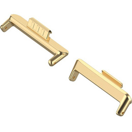 2x Adapter złącze do paska do Huawei Watch Fit 3, Złote