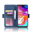 Etui z klapką do Samsung Galaxy A20s, Card Slot, granatowe