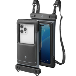 2x SPIGEN A611P Uniwersalne Wodoodporne Etui Float Case - czarne