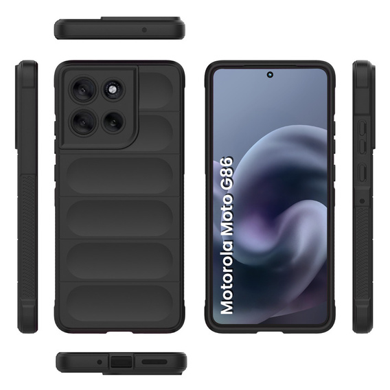 Etui do Motorola Moto G86 5G, Gaming Shockproof, czarne