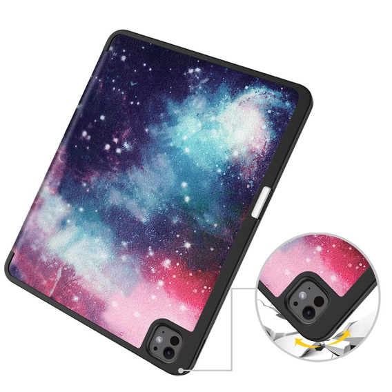 Etui do iPad Pro 13" 2024 (7 gen.), Smartcase, galaxy