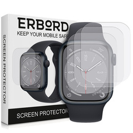 3x Folia Hydrożelowa ERBORD do Apple Watch 7/8/9 41mm