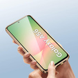 Etui do Samsung Galaxy A56 5G, Magnetic Dual Glass, złote
