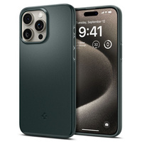 Etui Spigen do Apple iPhone 15 Pro Max, Thin Fit, Zielone