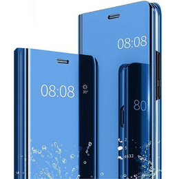 Etui do Realme C21, Clear View, niebieskie