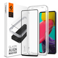 Szkło Hartowane z ramką do montażu Spigen Alm Glass FC do Samsung Galaxy M53 5G