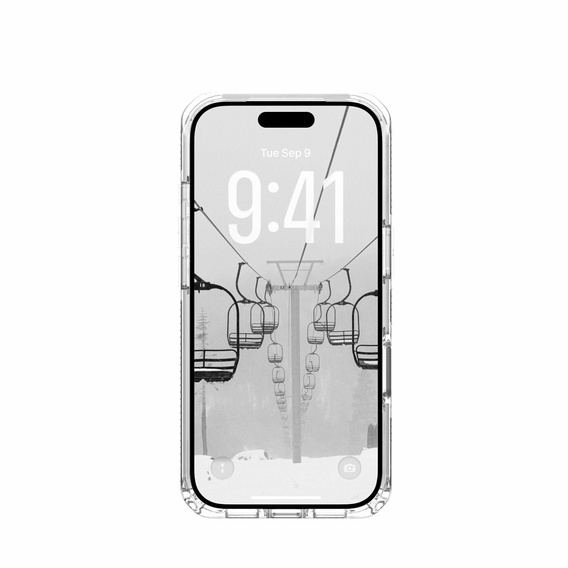 Etui Urban Armor Gear do iPhone 17 Pro Max, Plyo, pancerne, Ice
