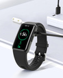 2x Ładowarka do Huawei Band 6/7/8/9 Huawei Watch Fit/Fit 2/Fit 3, Biała, Czarna