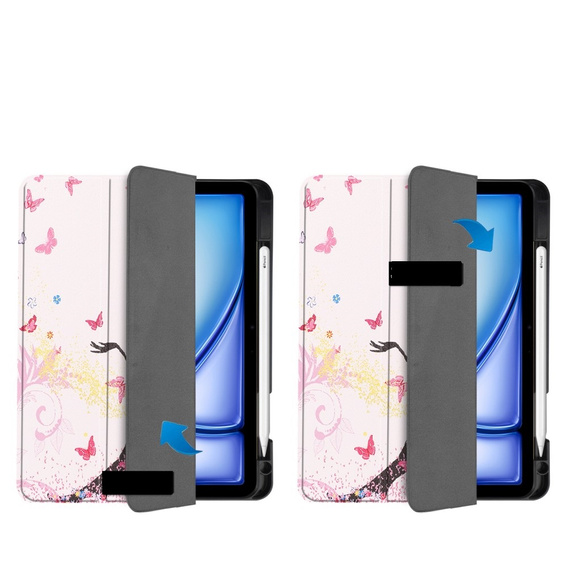 Etui do iPad Air 11" 2024 (6 gen.) / iPad Air 11" 2025 (7gen.), Smartcase, girl