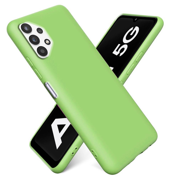 Etui do Samsung Galaxy A32 5G, Silicone Lite, zielone