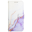 Etui Wallet do Samsung Galaxy A03, Marble Purple