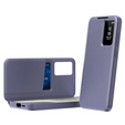Etui z klapką do Samsung Galaxy S23 FE, Smart View Wallet, lawendowe