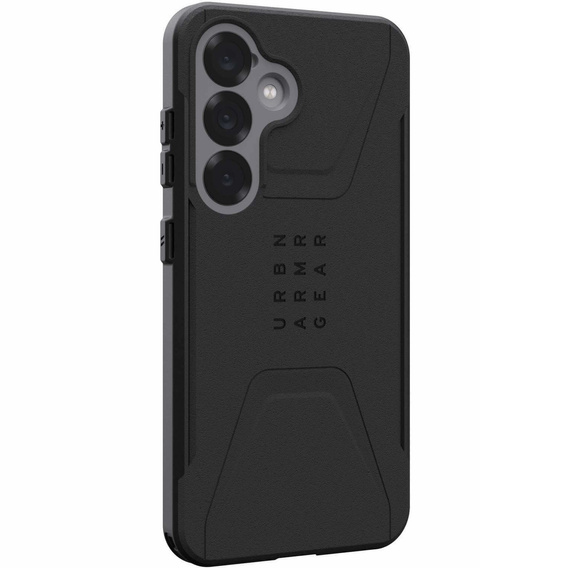 Etui Urban Armor Gear do Galaxy S25+ Plus, Civilian, czarne