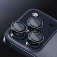 2x Szkło na aparat ERBORD OPTIK Pro do iPhone 17 Pro / 17 Pro Max, granatowe