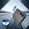 Etui do Oppo A18 4G / A38 4G, Fusion Hybrid, z ochroną aparatu, matowe / czarne