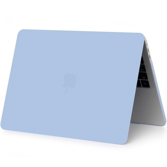 Etui do MacBook Air 13 A2337 M1 A2179 A1932, Hard Case Obudowa, Jasno niebieskie, Baby Blue