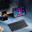 Mini klawiatura bezprzewodowa Bluetooth do tabletu, czarna